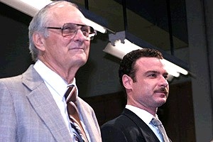 Glengarry Actors Fund - curtain - Alan Alda - Liev Schreiber