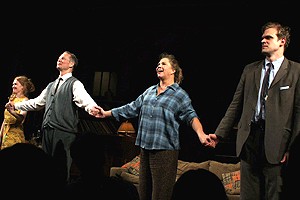 Virginia Woolf Last Perf - curtain