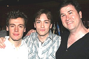 Bonnie & Clyde opening - Erich Bergen - Brian Charles Rooney - Michael McCoy