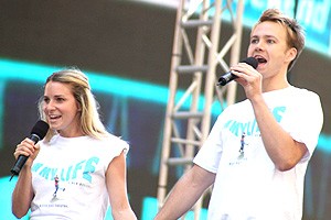 Broadway on Broadway 2005 - Jessica Boevers - Christopher J. Hanke