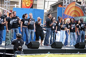 Broadway on Broadway 2005 - Rent cast onstage
