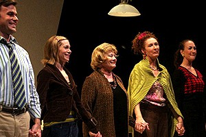 Cycling Past the Matterhorn opening - curtain