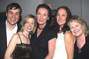 Cycling Past the Matterhorn opening - Ben Fox - Carrie Preston - Brenda Wehle - Nina Jacques - Shirley Knight