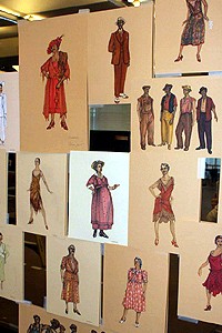 The Color Purple press rehearsal - costumes