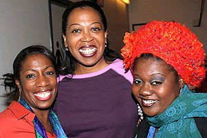 The Color Purple press rehearsal - Virginia Woodruff - Kimberly Ann Harris - Maia Nkenge Wilson 
