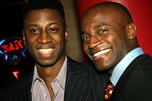 A Soldier's Play opening - Teagle F. Bougere - Taye Diggs