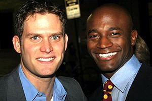 A Soldier's Play opening - Steven Pasquale - Taye Diggs