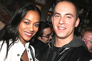 A Soldier's Play opening - Zoe Saldana - Joaquin Perez-Campbell