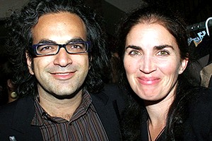 A Soldier's Play opening - Neil Patel - wife