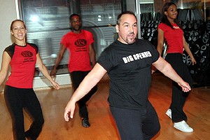 Sweet Charity Workout at NYSC - Candace Simpson - John Paolillo - Kevin Ferguson - LaToya Roberson 2