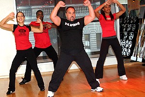 Sweet Charity Workout at NYSC - Candace Simpson - John Paolillo - Kevin Ferguson - LaToya Roberson 3