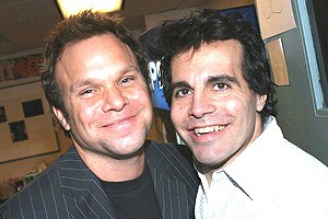 Elvis Costello Concert - Norbert Leo Butz - Mario Cantone