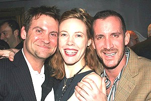 A Mother, A Daughter and A Gun opening - Eric Ostrow - Veanne Cox - Scott Linder