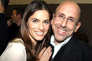 Barefoot press meet and greet - Amanda Peet and Scott Elliott