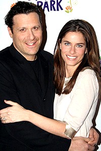 Barefoot press meet and greet - Isaac Mizrahi - Amanda Peet