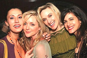 Lithgow Departs Dirty Rotten Scoundrels - Sara Gettelfinger - Jane Krakowski - Rachel deBenedet - Saundra Santiago