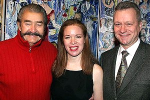 Sardi's Art Screens Event - Leroy Neiman - Jessica Daryl Winer - Max Klimavicius