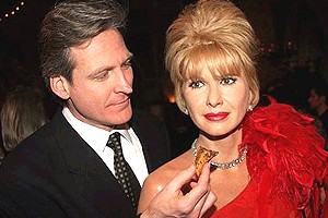 Dirty Rotten Scoundrels new cast opening - Tom Galantich - Ivana Trump wax