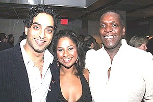 Sidd opening - Manu Narayan - Nicole Lewis - Gerry McIntyre