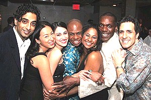 Sidd opening - Manu Narayan - Marie-France Arcilla - Natalie Cortez - Arthur Marks - Nicole Lewis- Gerry McIntyre - Dann Fink