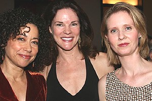 Stuff Happens Opening - Mimi Lieber - Carolyn McCormick - Cynthia Nixon