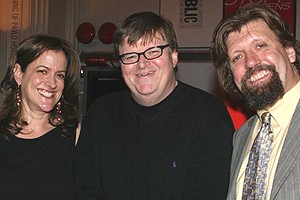 Stuff Happens Opening - Mara Manus - Michael Moore - Oskar Eustis