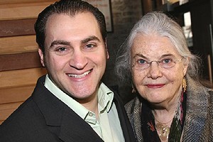 Lucille Lortel Cocktail Party - Michael Stuhlbarg - Lois Smith