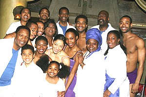 Easter Bonnet 2006 - cast of The Color Purple