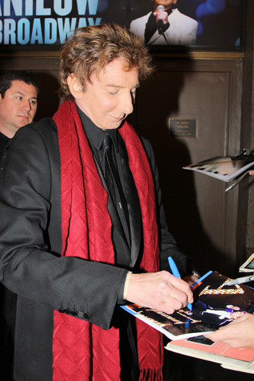 Manilow on Broadway – opening night – Barry Manilow