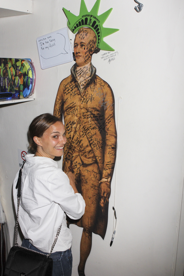 Hamilton - backstage - 8/15 - 