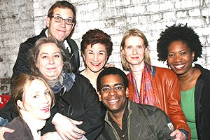 Cynthia Nixon at Well - Cynthia Nixon with cast