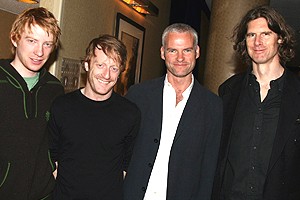 Drama League Lunch 2006 - Domhnall Gleeson - David Wilmot - Martin McDonagh - Wilson Milam