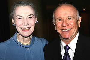 Drama League Lunch 2006 - Marian Seldes - Terrence McNally