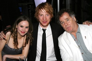 Tonys 2006 - Tony Ball - Domhnall Gleeson - his date - Peter Gerety