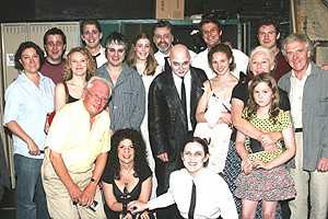 Photo Op - Druid Meet Sweeney Todd - full cast with the Druid Theatre Company