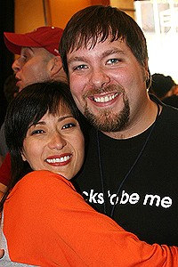 Photo Op - Broadway on Broadway fall 2006 - Ann Sanders - Evan Harrington