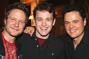 Photo Op - Broadway on Broadway fall 2006 - Will Chase - Michael Arden - Donny Osmond