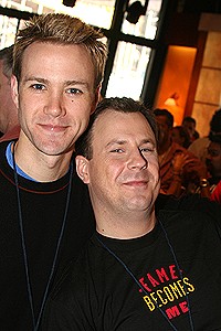 Photo Op - Broadway on Broadway fall 2006 - Christopher Hanke - Brooks Ashmanskas