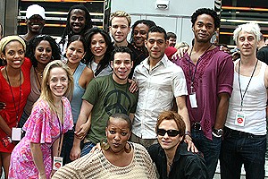Photo Op - Broadway on Broadway fall 2006 - cast of Rent