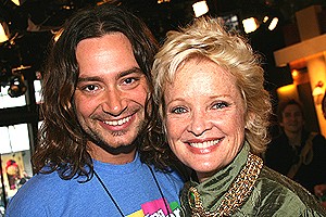 Photo Op - Broadway on Broadway fall 2006 - Constantine Maroulis - Christine Ebersole
