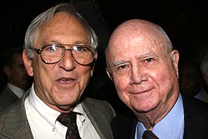 Photo Op - Cy Feuer Memorial - Merle Debuskey - Gerald Schoenfeld