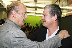Photo Op - Nixon's Nixon opens off-Broadway - Gerry Bamman - Jim Simpson