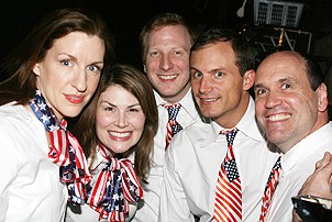 Photo Op - Whorehouse benefit -  Susan Blackwell -  Heidi Blickenstaff - Hunter Bell - Jeff Bowen - Larry Pressgrove