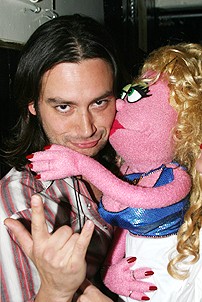 Photo Op - Whorehouse benefit -  Constantine Maroulis - Lucy the Slut