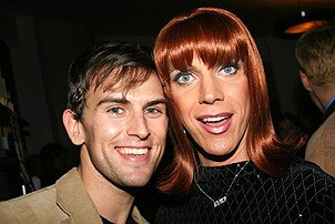 Photo Op - Whorehouse benefit - Daniel Reichard - Miss Coco