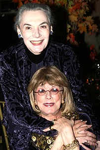 Photo Op - LuPone and Lansbury at Acting Company Ball - Marian Seldes - Phyllis Newman