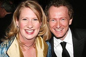 Photo Op - LuPone and Lansbury at Acting Company Ball - Janet Martin - Bob Martin