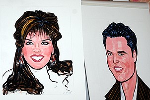 The Osmonds at Sardi's - Portraits