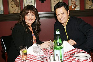 The Osmonds at Sardi's - Marie Osmond - Donny Osmond