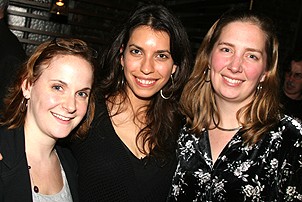 Photo Op - The Internationalist Opens - Amy Fiore - Sarah Stern - Jennifer Garvey-Blackwell